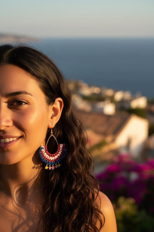 Lifestyle portée boucles crochet